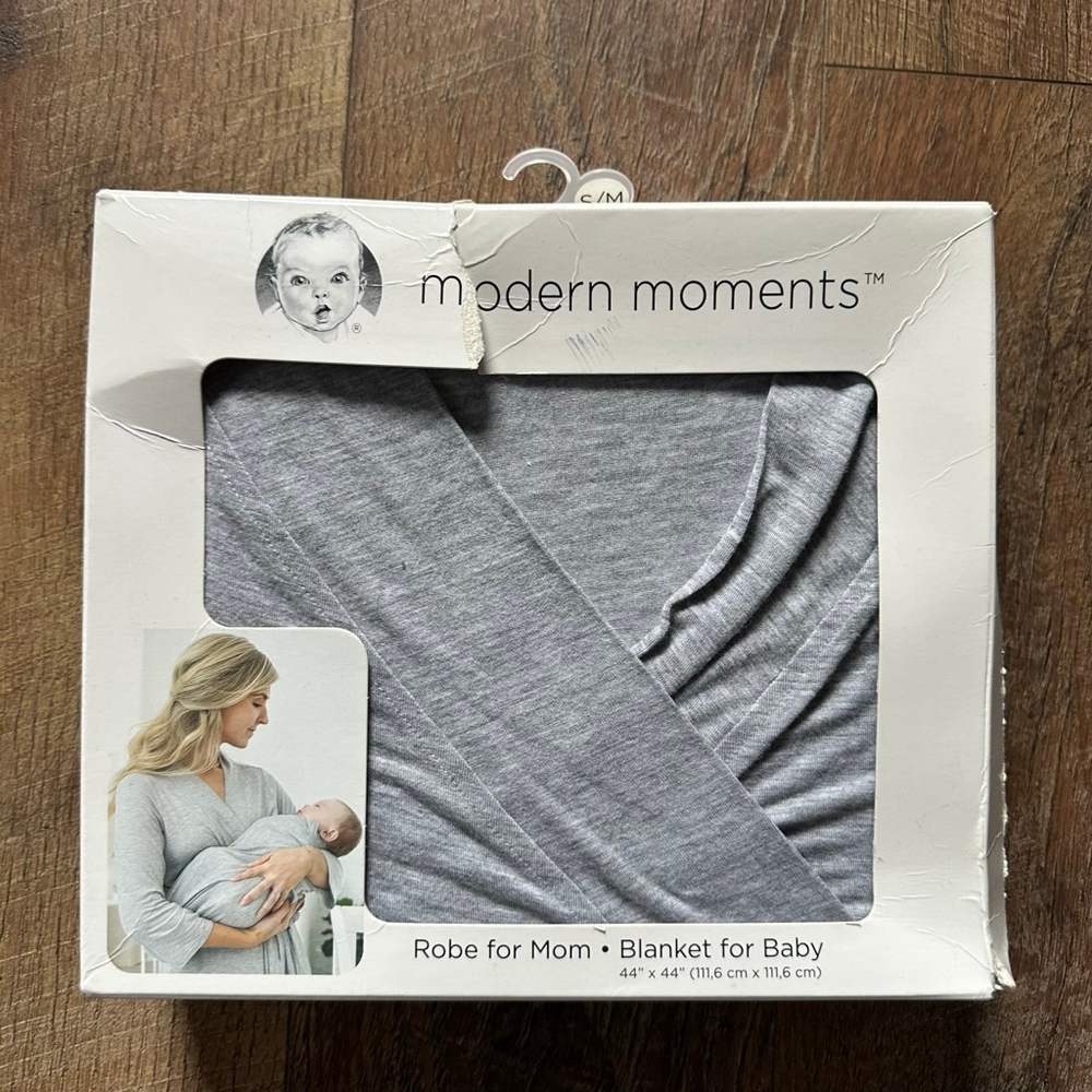 Women's Modern Moments Gray Robe S/M
